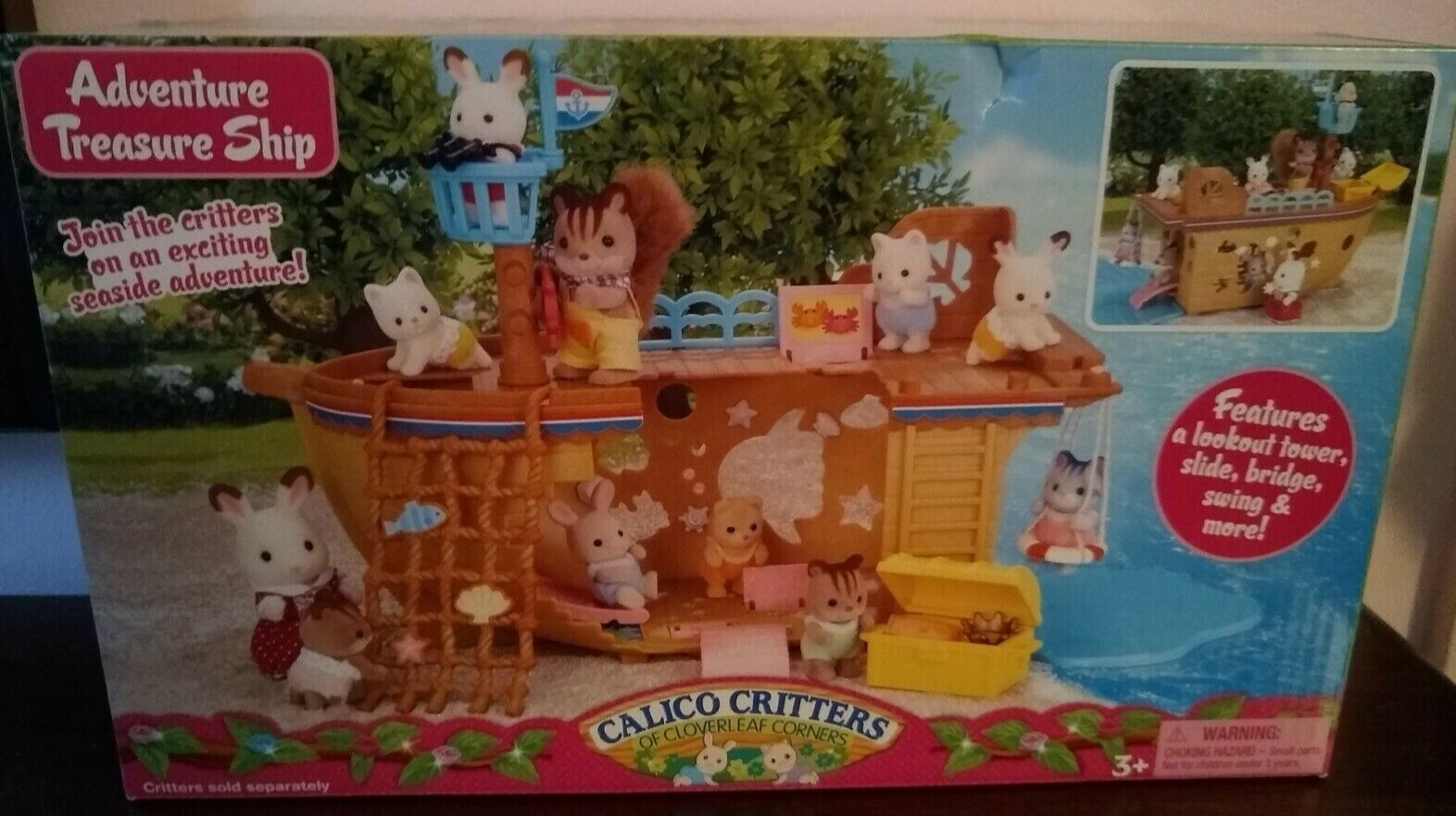 calico critters treasure ship