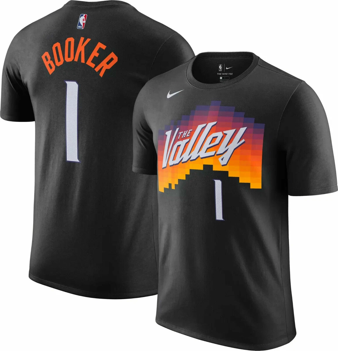 Phoenix Suns Name & Number T-Shirt - Devin Booker - Mens