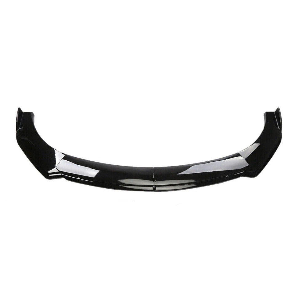 For Mazda 2 3 6 UNIVERSAL Front Bumper Lip Spoiler Splitter Glossy Black - Image 3 of 4