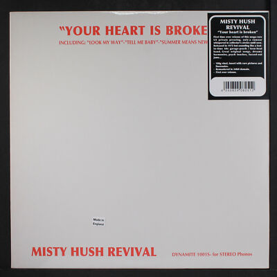 Misty Vertuschen Revival: Your Heart Is Broken Guerssen 12 '' LP 33 RPM Verpackt