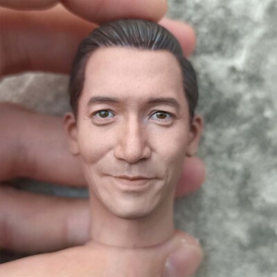 1:6 Tony Leung Chiu Wai Liang Chaowei Head Model F 12'' Male Action Figure Body