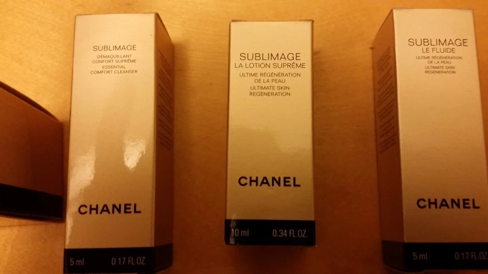 CHANEL SUBLIMAGE La Creme + Limpiador + La Lotion Supreme + Le Fluide Foto 3 de 3