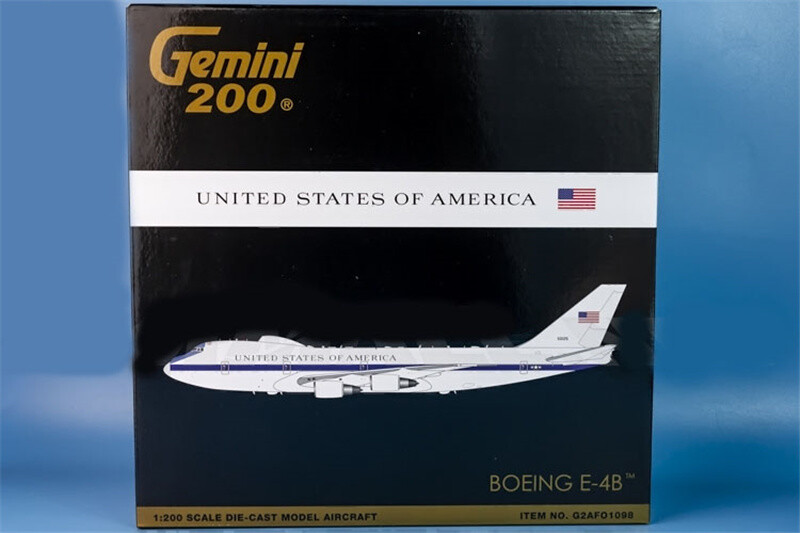 【Gemini 200】ボーイングE-4B アメリカ空軍空中指揮機 1/200 Gemini 200】ボーイングE-4B アメリカ空軍空中指揮機 1/200