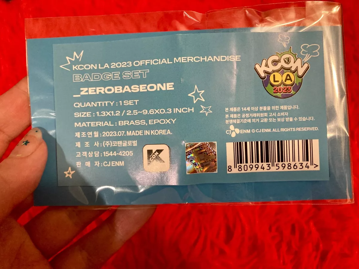 KCON LA 2023 Fan Club Programs Application : r/zerobaseone