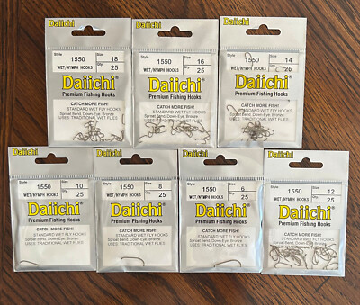 Daiichi #1550 Standard Wet Fly Hook