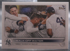 2022 Topps - New York Yankees (Walk-Off Water/Checklist) #119