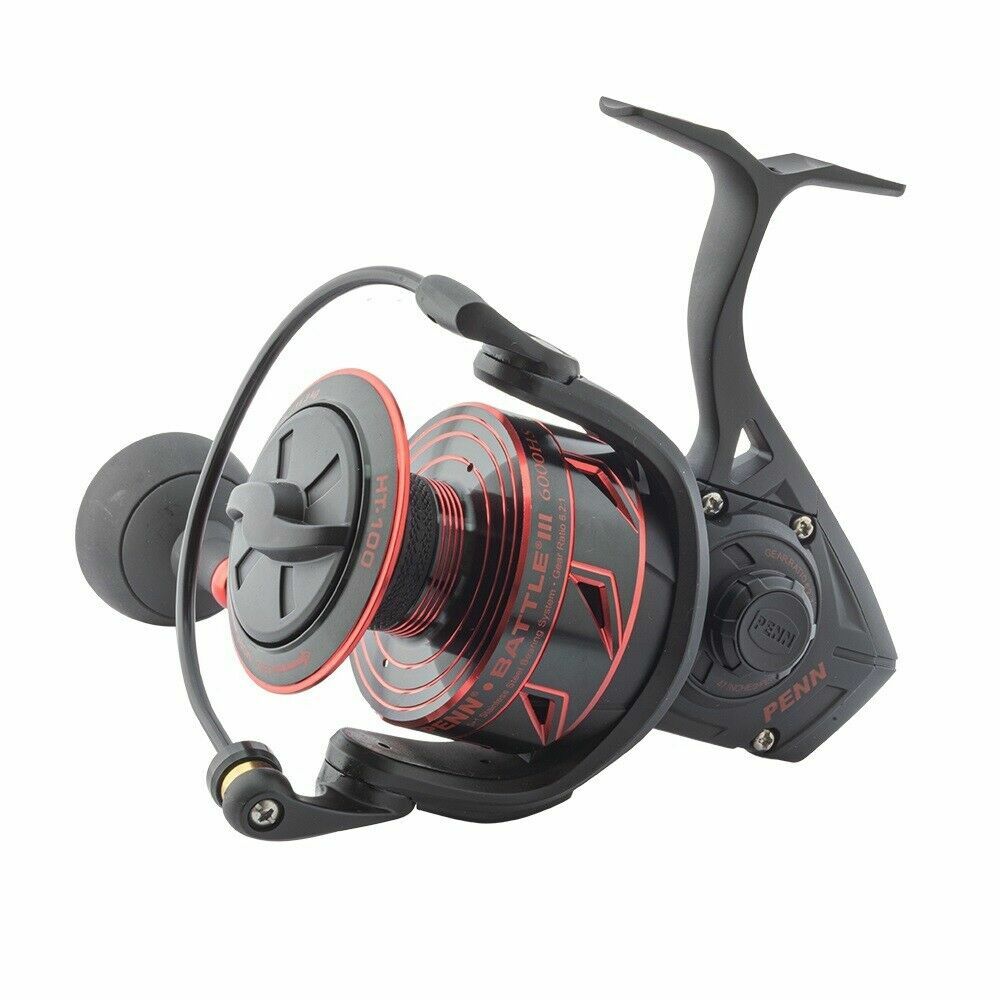 NEW Penn BATTLE III 6000HS Spin Fishing Reel + Warranty | eBay
