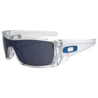 Oakley OO 9101-07 Batwolf Polished Clear Ice Iridium Mirror Lens Mens Sunglasses