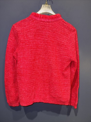 XS Wool Skirt Outfit, 1950 Penny Wright Hot Pink Cardigan Skirt Set - Picture 5 of 10