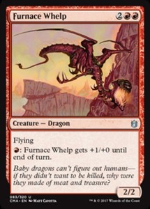 Furnace Whelp x4 - Commander Anthology - NM-Mint, English - Commander Anthology