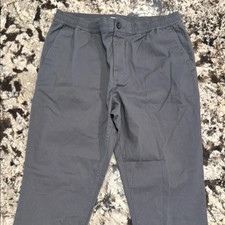 Goodfellow  Co Gray Chinos Cotton-Blend Straight-Leg size Medium