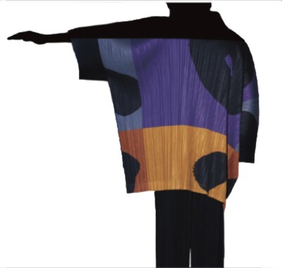 Issey Miyake x Ikko Tanaka kimono style jacket (limited edition