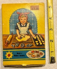 Beautiful Vintage West German Miniature Cookie Cutter Set