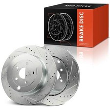 Rear Side Drilled Brake Rotors for Toyota 86 2019-2020 Subaru BRZ 2017 2018-2020
