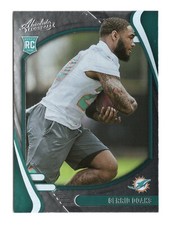 Gerrid Doaks 189 2021 Panini AbsoluteRC Retail Rookie Miami Dolphins Card