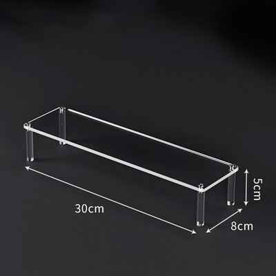 Multi-Layer-Display Acrylanzeigestand Transparentes Lagerregal Desktop -Speicher