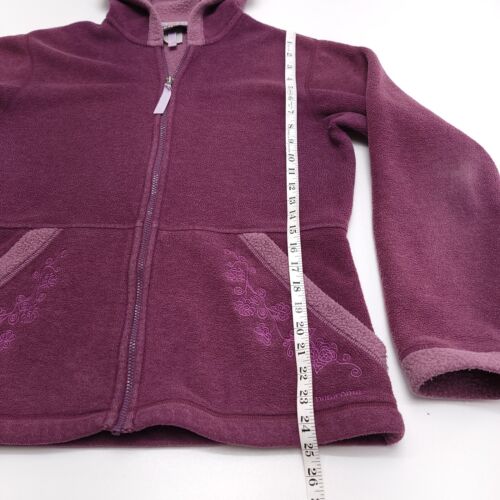 Patagonia Jacket Synchilla Hoodie Women's Large Burgundy Full Zip Fleece READ - Picture 3 of 11