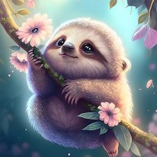 Diamond Painting Kits for Adults Diamond Art Kits Full Drill 5D Animal Sloth