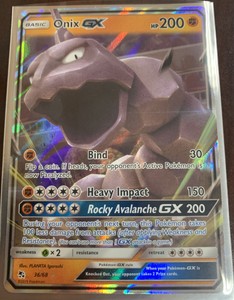Toys Hobbies Onix Gx 36 68 Holo Pokemon Card Collectible Card Games Toys Hobbies Onix Gx 36 68 Holo Pokemon Card Collectible Card Games