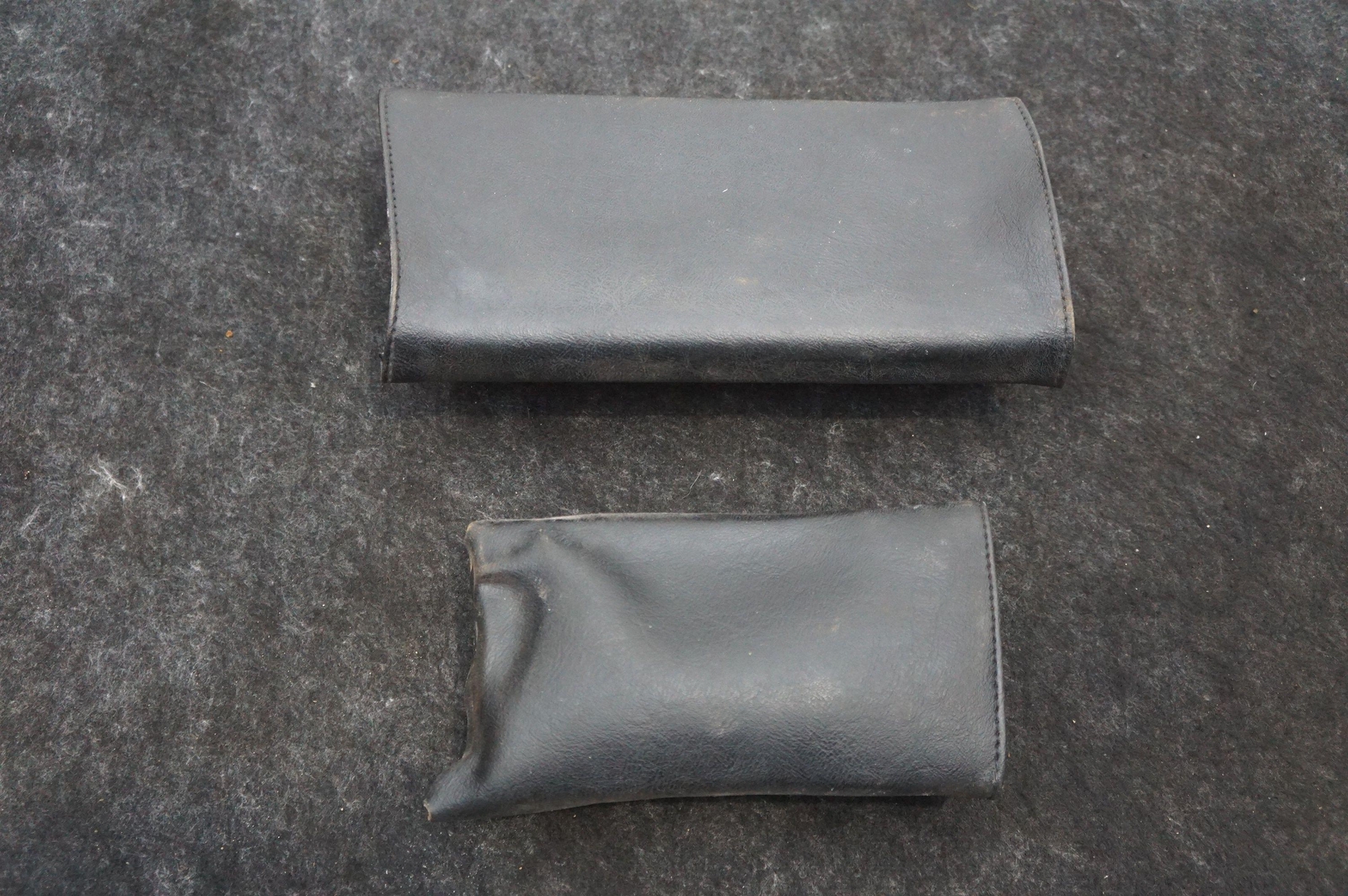 Set 2 Front Dashboard Dash Trim Panel Black OEM Rolls Royce Silver Shadow 1973