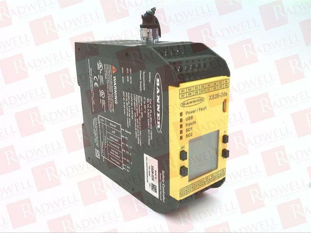Banner Engineering Xs26 2de Base Safety Controller For Sale Online