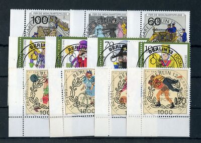 BUND Nr.1474-1476+1484-1487+1499-1502 ESST BERLIN ECKRAND l.u. !! (153089)