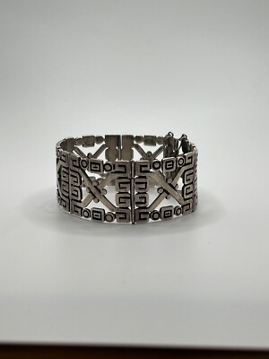 LOS BALLESTEROS ビンテージ メキシコ製 シルバー カフ バングル