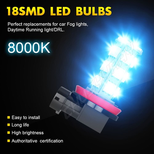 For Mercedes Benz GL450 2007-2012 E320 2008-2009 LED Headlight +Fog Light Bulbs - Picture 4 of 12