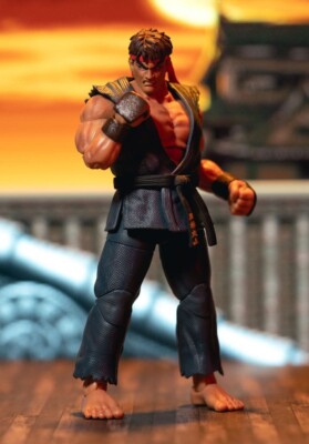 Jada toys ストリートファイター リュウ Evil Ryu SDCC限定 Jada Toys SDCC 2023 Ultra Street Fighter II Evil Ryu 1/12