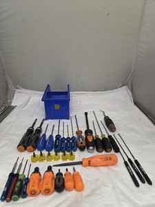 Mixed Screwdriver Lot Armstrong Matco Craftsman Bits Drivers LOT-223