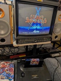 Authentic Neo Geo AES Crossed Swords - Tested (Japan Release)
