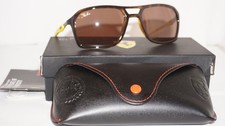 RAY-BAN Sunglasses SCUDERIA FERRARI Havana Yellow Brown RB4329M F60973 57 19 140