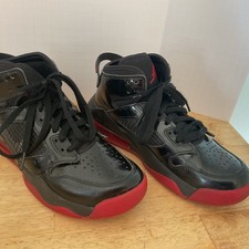 Nike Boys Air Jordan Mars 270 BQ6508-006 Black/Red Sneakers Shoes Youth Size 5.5