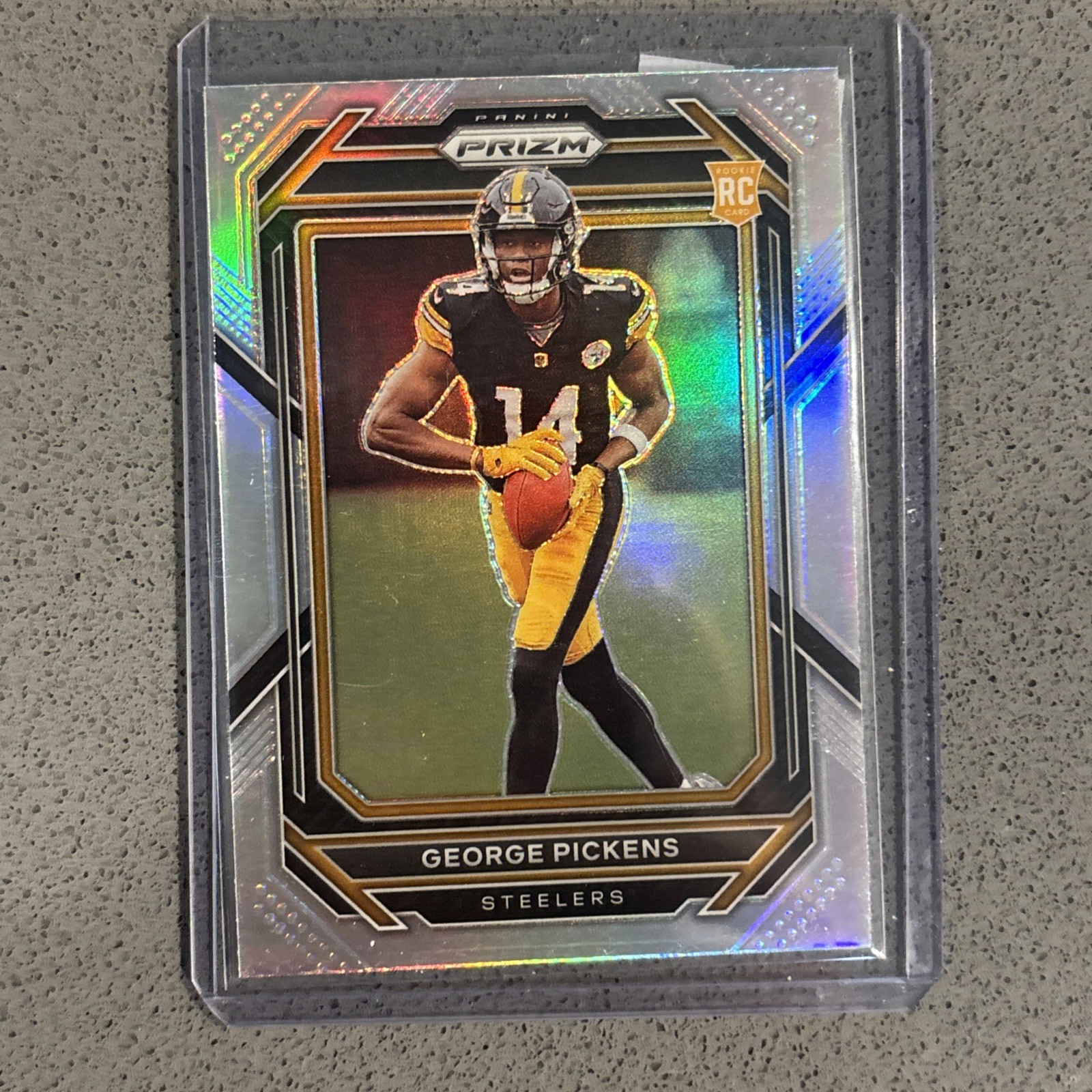 2022 Panini Prizm - Rookies George Pickens #329 Silver Prizm (RC)
