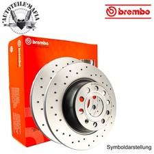XTRA Brembo Bremsscheiben Hinten für OPEL