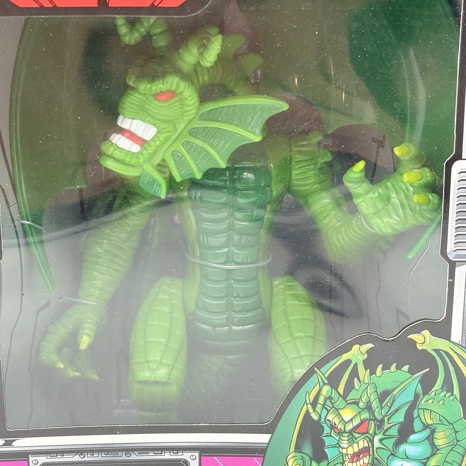 Figura de acción Marvel Iron Man FIN FANG FOOM Wing-Flapping Dragon 10" 1995 ToyBiz Foto 2 de 4