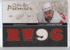 2007-08 O-Pee-Chee Premier Remnants Quad 12/25 Tomas Holmstrom #PR-TH 1p3