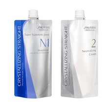 Shiseido Crystallizing Straight N Straightener Cream Set 400g Japan