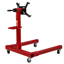 Engine Stand 1250 lbs Motor Hoist Dolly 360 Degree Adjustable Mounting Head