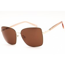 Draper James Women's Sunglasses Gold Metal Cat Eye Full Rim Frame DJ9015 710