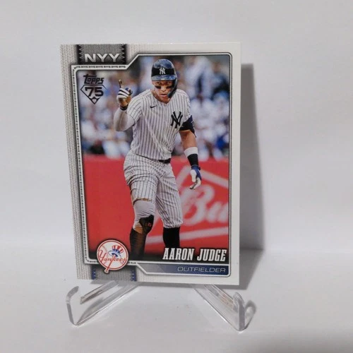 Topps Aaron Judge Card New York Yankees Topps 75 Series One #1 2026