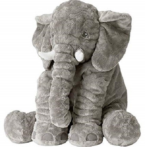 Super Soft Stuffed 24 Inch Floppy Elephant Plush Toy Animal