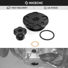 NICECNC 2PCS Engine Timing Plug Bolts For Suzuki DRZ400 DRZ400 E S SM 2000-2024