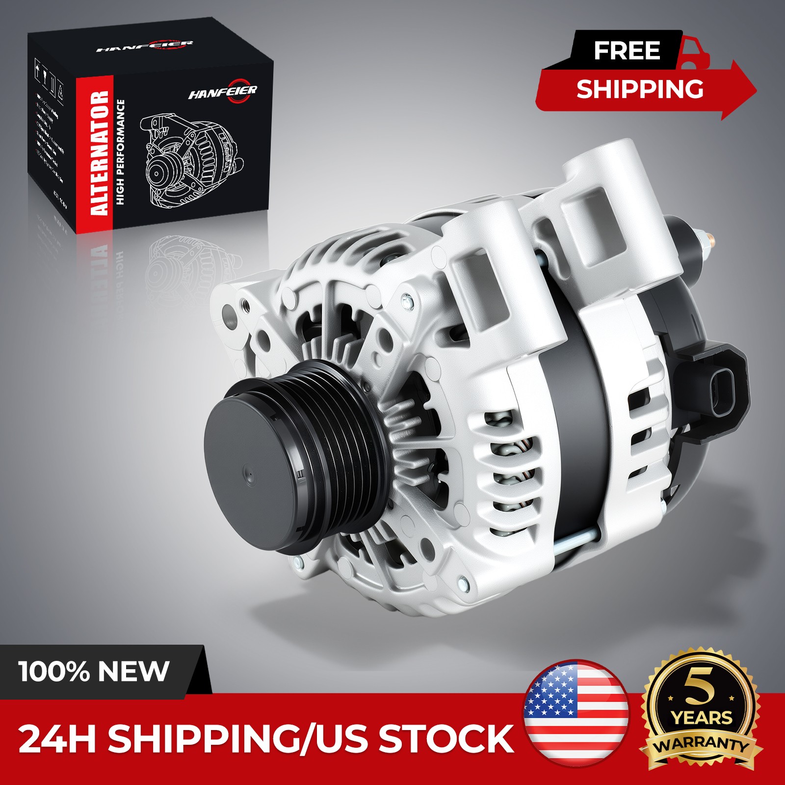 170AMP Alternator For Chevy Traverse GMC Acadia 2007-2016 Buick Enclave 08-2017