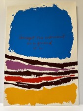 SISTER MARY CORITA SILKSCREEN SERIGRAPH SCREEN PRINT ABSTRACT HAND SIGNED RARE