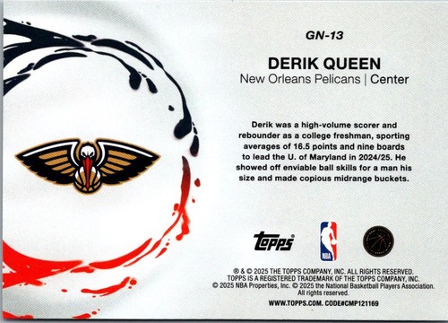 2025 Topps Basketball 45th Anniv. Tip Off, Power Players, 8-Bit Ballers, Gn-Now! - Picture 41 of 49