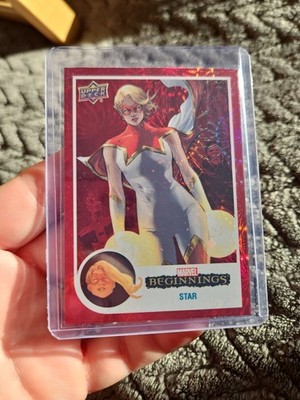 Star 2022 Upper Deck Marvel Beginnings Vol 2 Series 2 Red Supernova Card #178