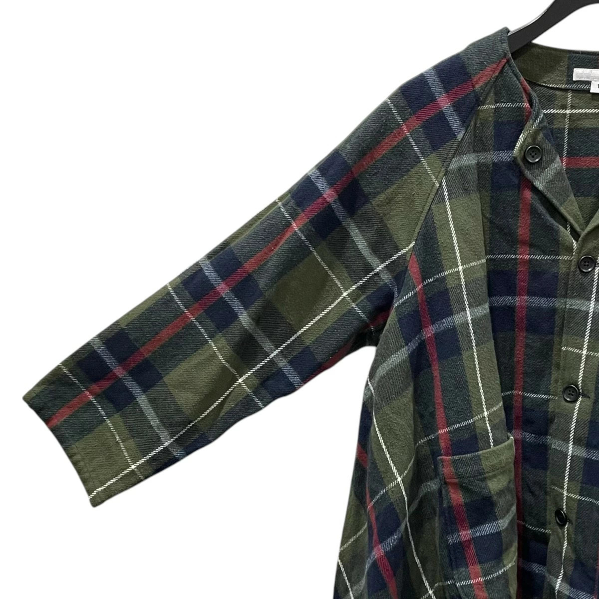 Used Engineered Garments Check Pattern No Collar … - image 4