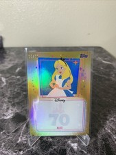 2025 Topps Disneyland 70th Anniversary Alice Autograph Opportunity UA-AC 05/50