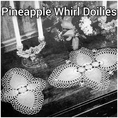 Vintage Spool Cotton Co. Book No. 201 "Doilies" ©1943 15 Doilies to Crochet - Picture 9 of 19